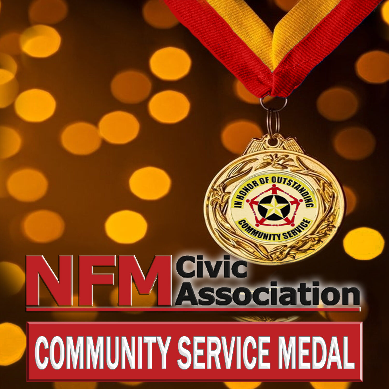 North Fort Myers Community Service Medal, to honor a special achievement by a resident or group that has helped the community.